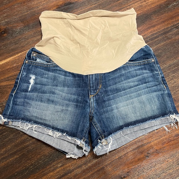 Joe's Jeans Pants - Joes Jeans Maternity Distressed Shorts Collector’s Edition 25